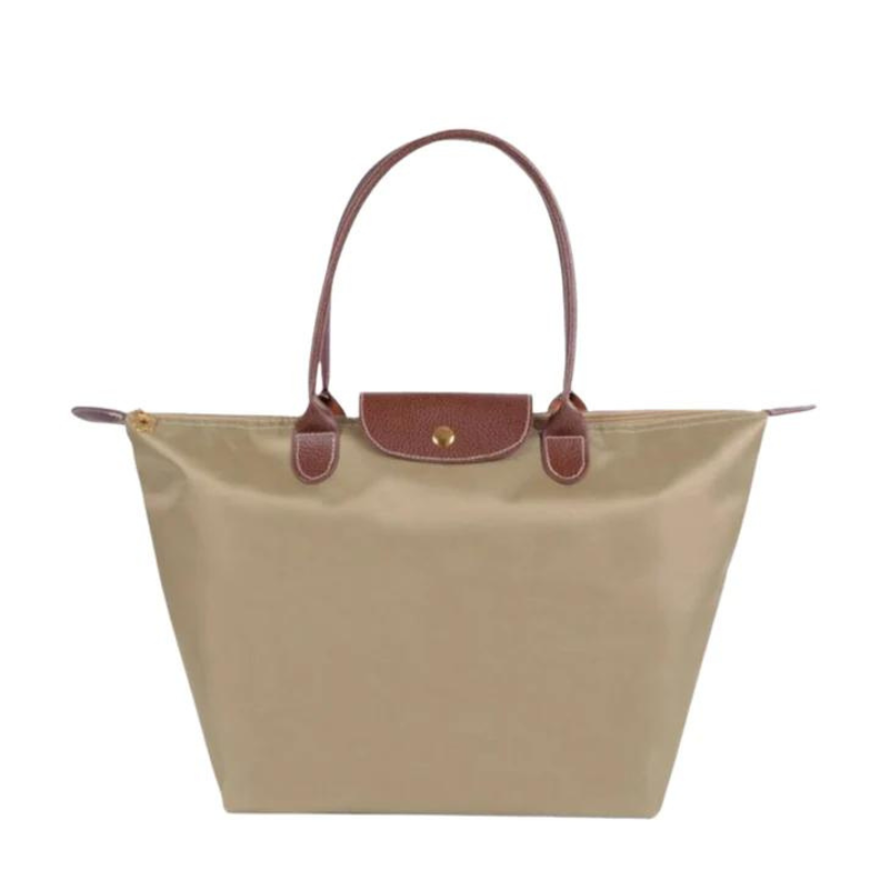 Isabella | Chic Black Faux Leather Handbag with Spacious Design - Lumina