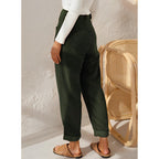 Isabella | Chic Striped Trousers with Comfortable Fit - Lumina