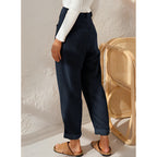 Isabella | Chic Striped Trousers with Comfortable Fit - Lumina