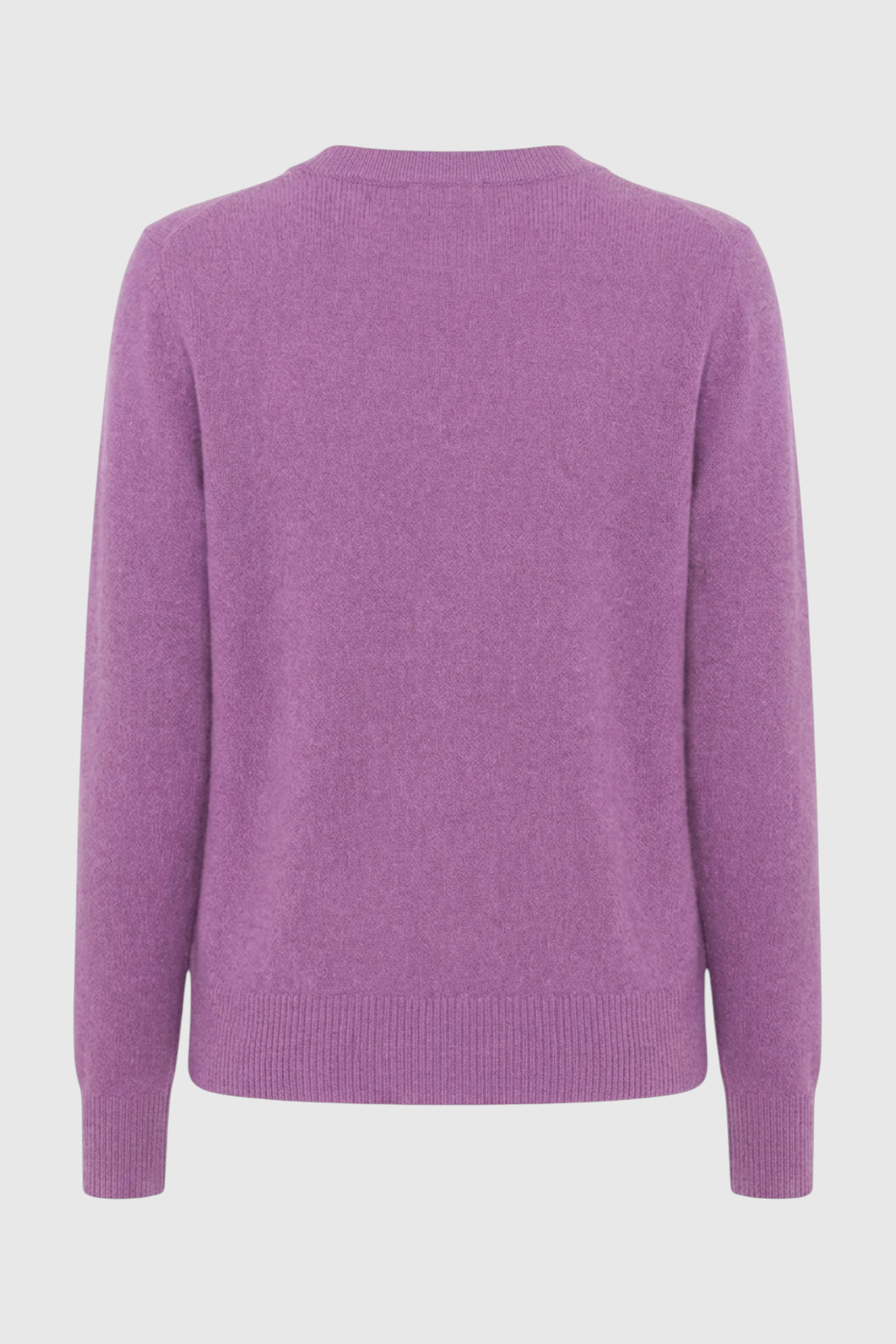Isabella | Cozy Dark Purple Sweater with Flattering Fit - Lumina