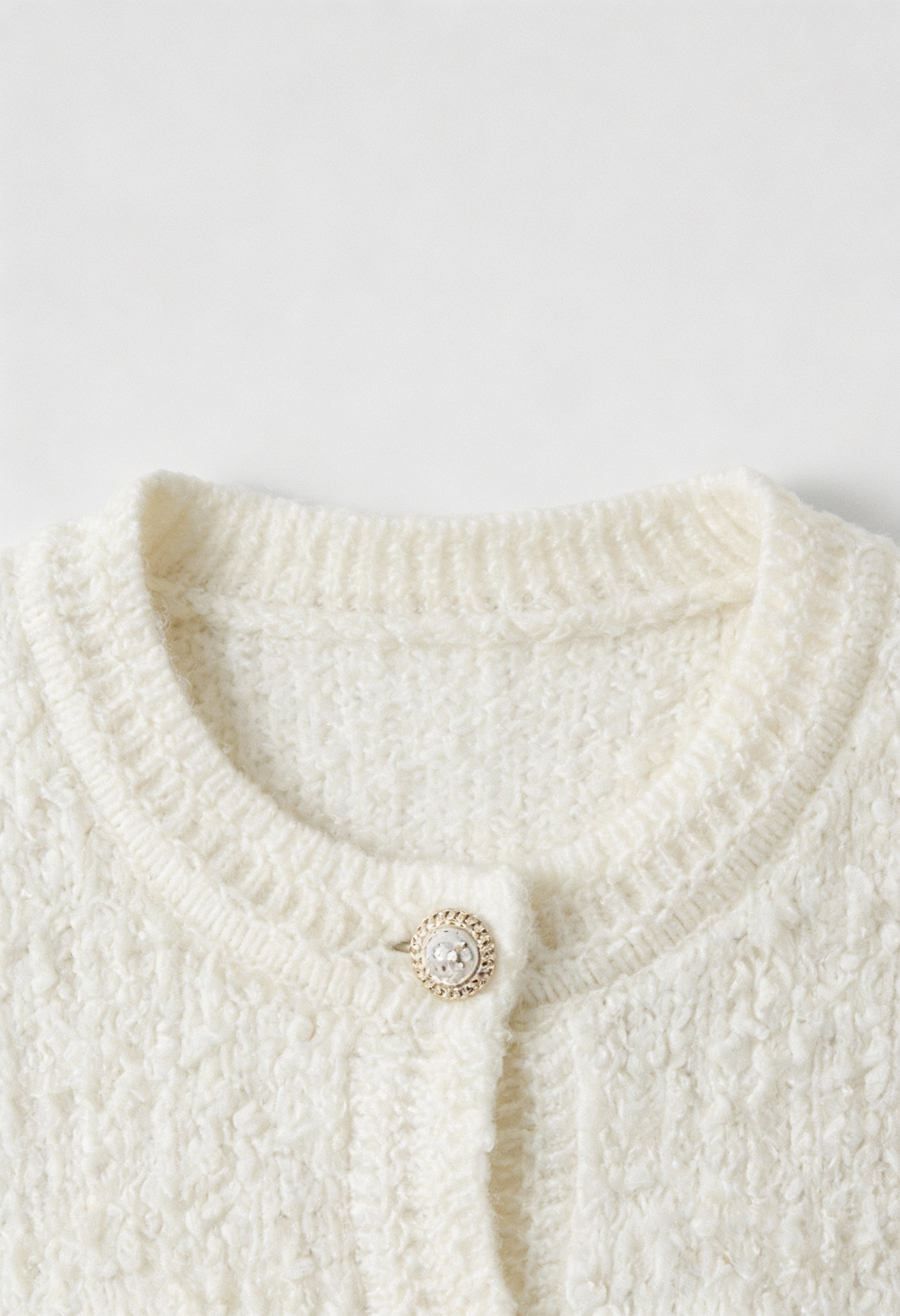 Isabella | Cozy Open-Front Cardigan with Ribbed Details - Lumina