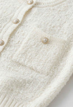 Isabella | Cozy Open-Front Cardigan with Ribbed Details - Lumina