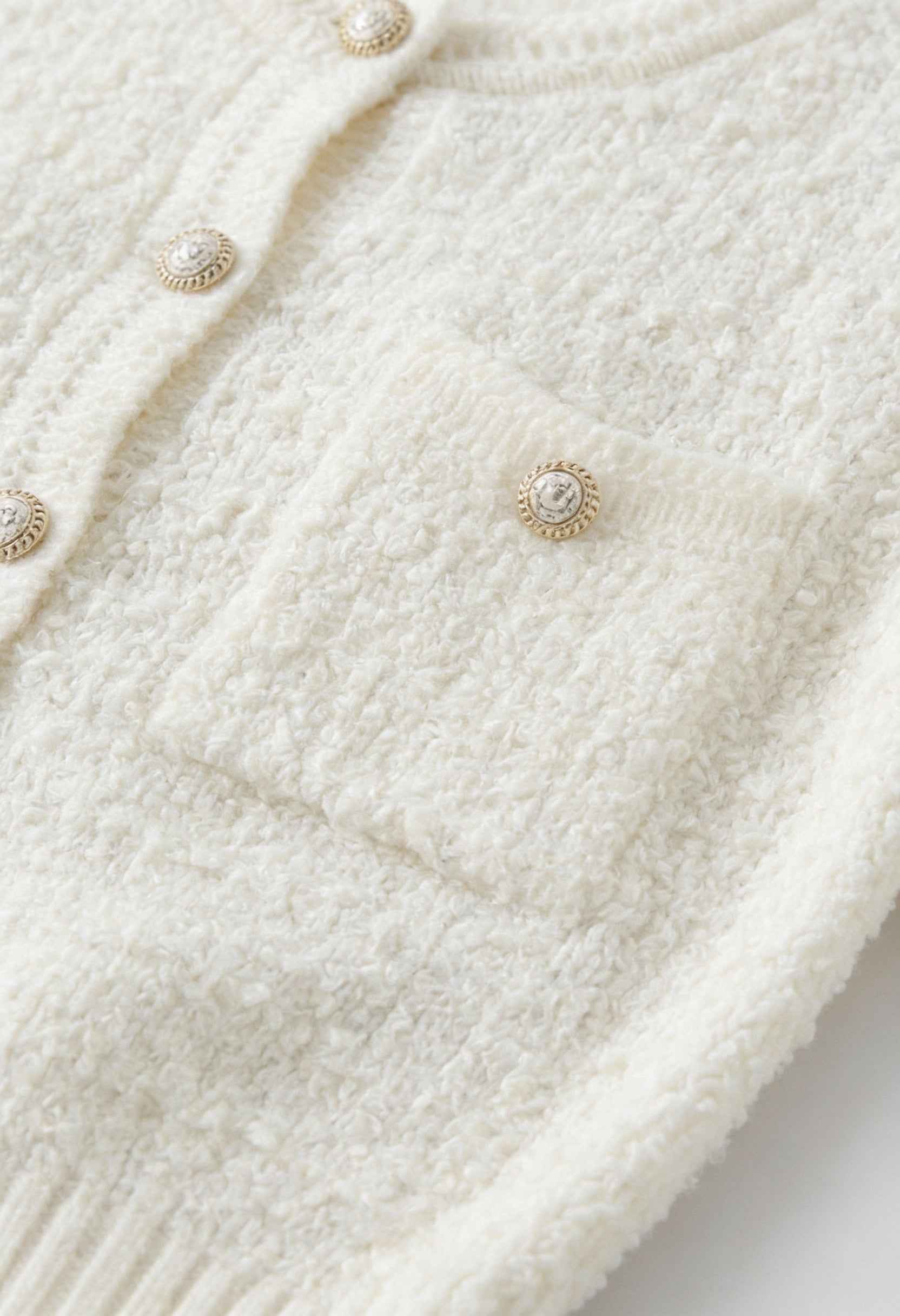 Isabella | Cozy Open-Front Cardigan with Ribbed Details - Lumina