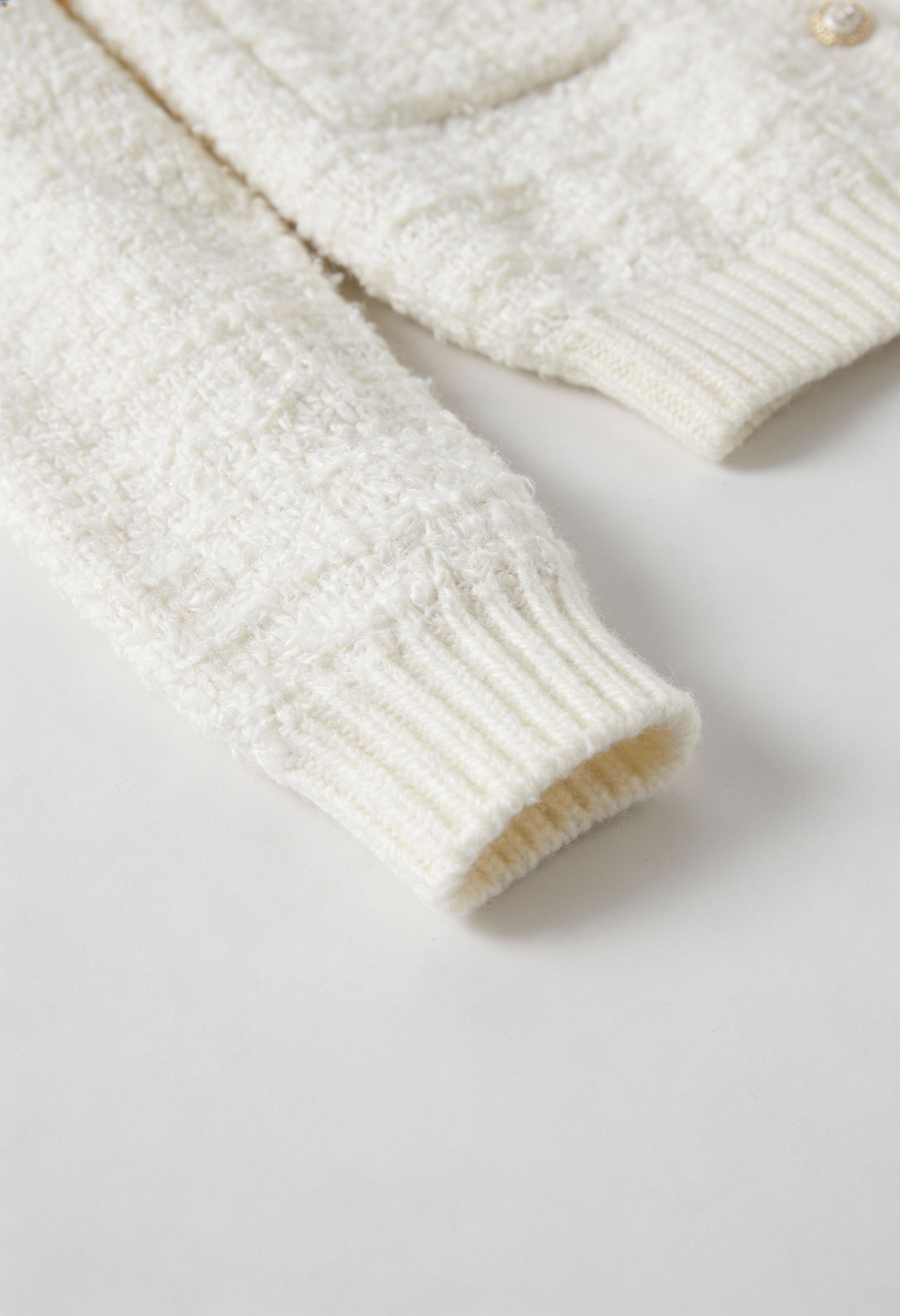 Isabella | Cozy Open-Front Cardigan with Ribbed Details - Lumina