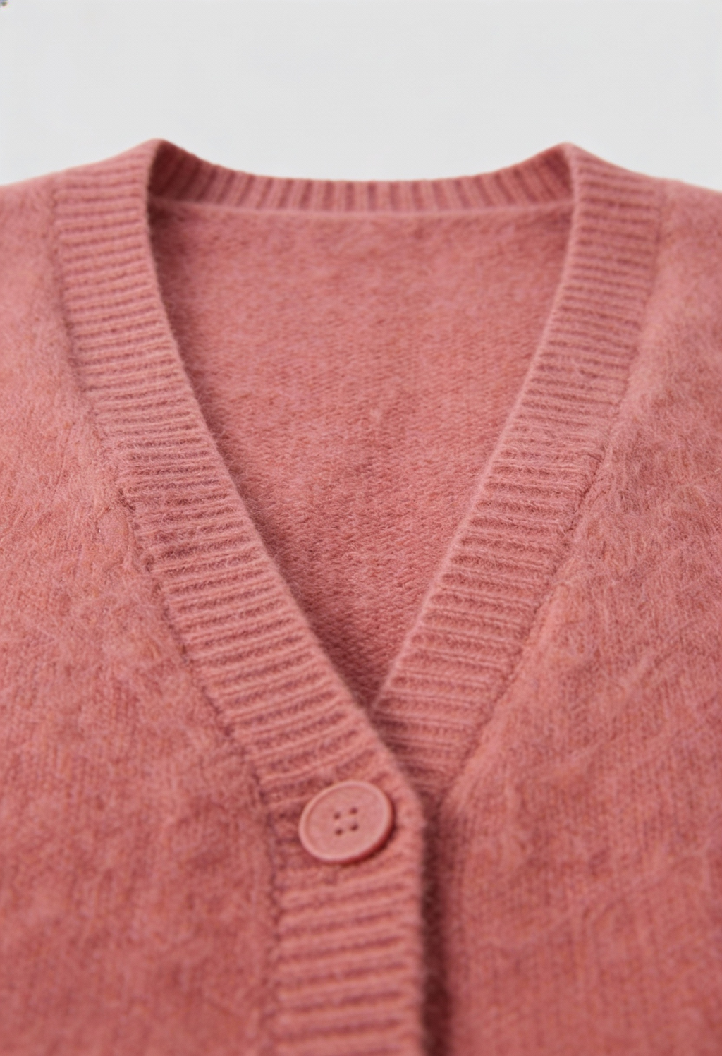 Isabella | Cozy Pink Knit Cardigan Sweater with Relaxed Fit - Lumina