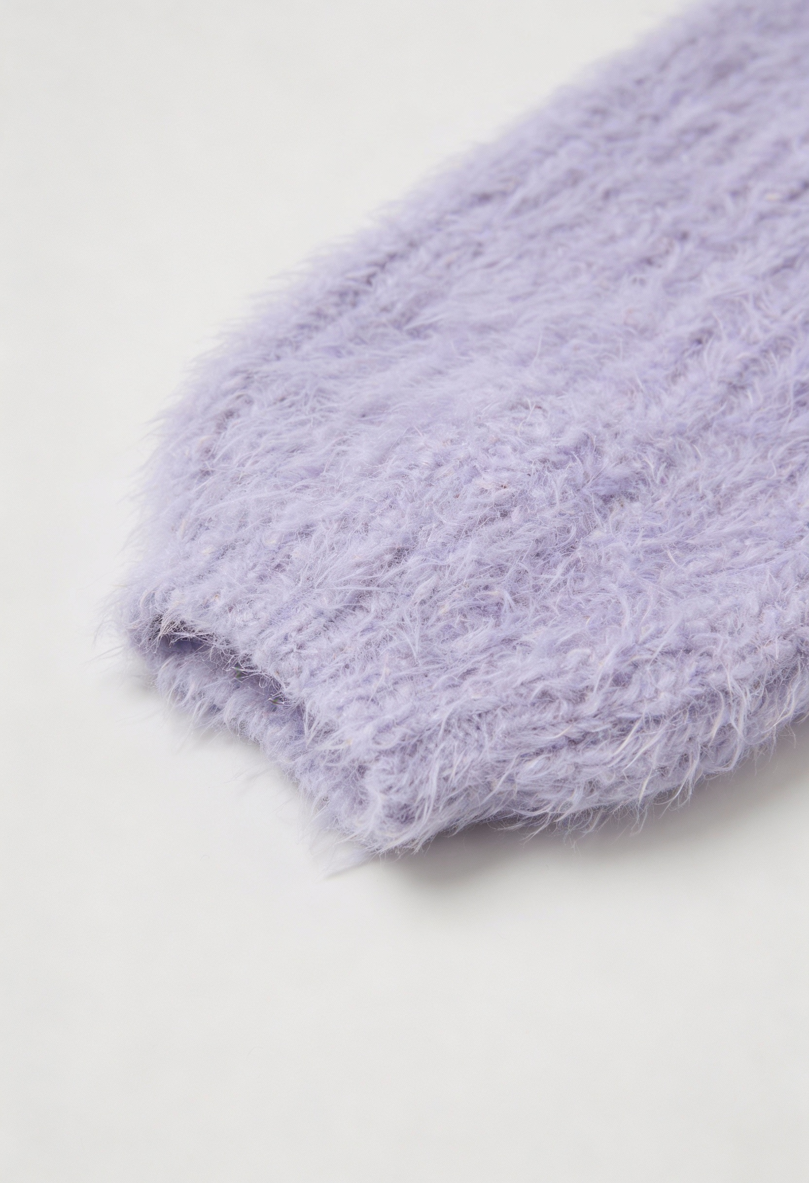 Isabella | Cozy Purple Knit Cardigan with Ribbed Details - Lumina