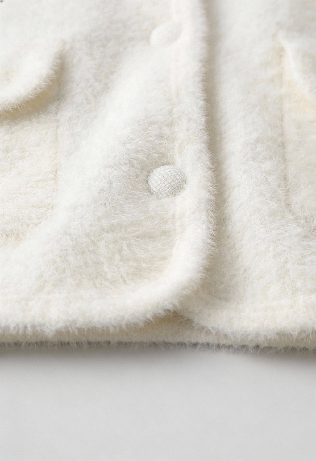 Isabella | Cozy White Open-Front Cardigan Sweater with Relaxed Fit - Lumina