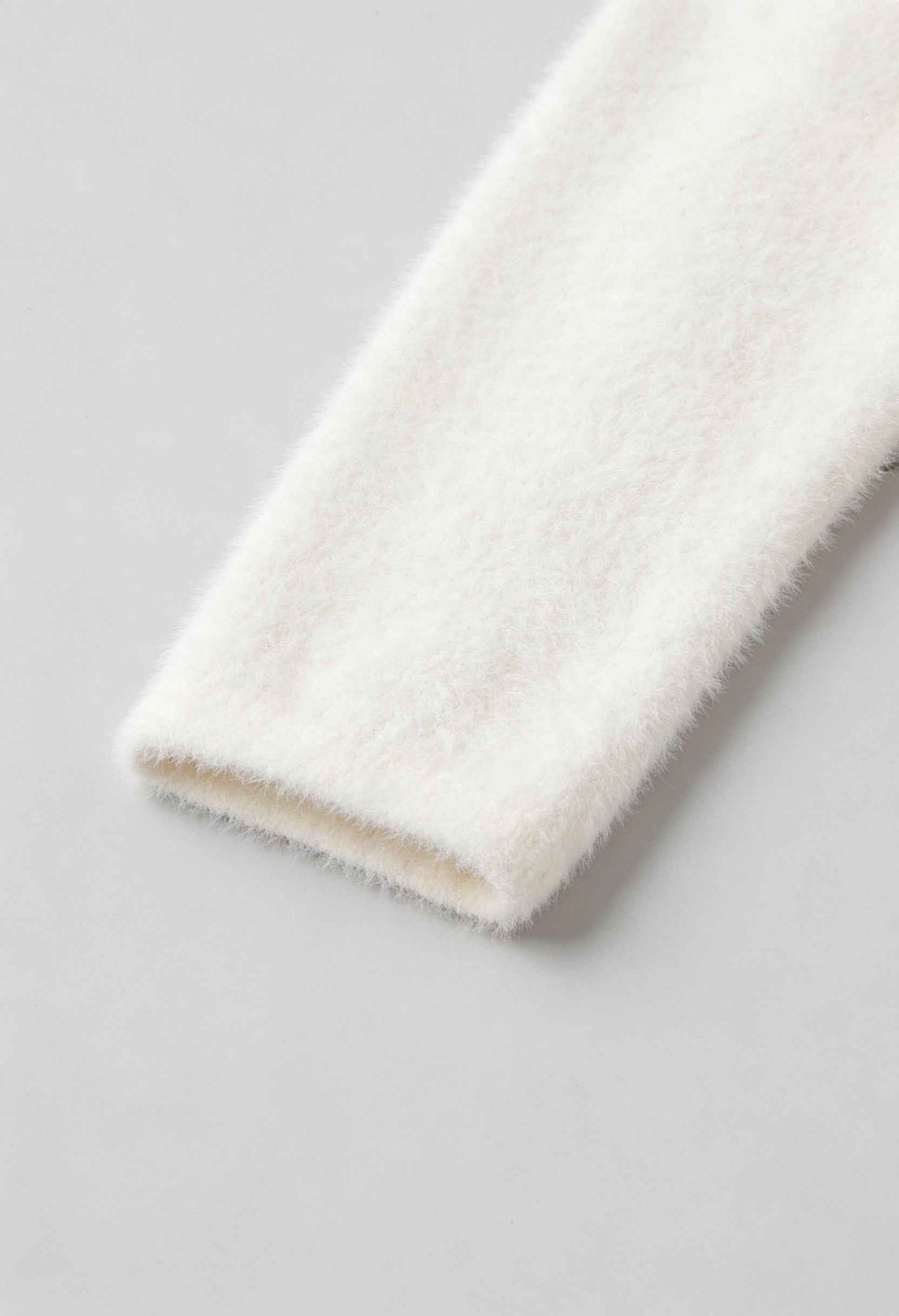 Isabella | Cozy White Open-Front Cardigan Sweater with Relaxed Fit - Lumina