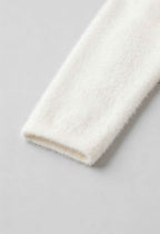 Isabella | Cozy White Open-Front Cardigan Sweater with Relaxed Fit - Lumina