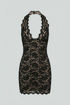 Isabella | Elegant Backless Mini Dress with Versatile Cut - Lumina