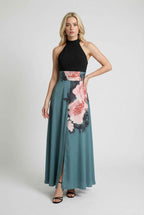 Isabella | Elegant Floral Maxi Dress with Comfortable Fit - Lumina