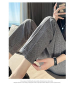 Isabella | Elegant High-Waisted Pencil Trousers - Lumina