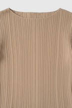 Isabella | Elegant Khaki Maxi Skirt Set with Slim Fit - Lumina