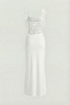 Isabella | Elegant Lace Detail Dress with Flattering Silhouette - Lumina