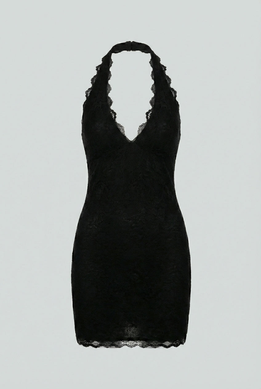 Isabella | Elegant Lace Mini Dress with Comfortable Fit - Lumina
