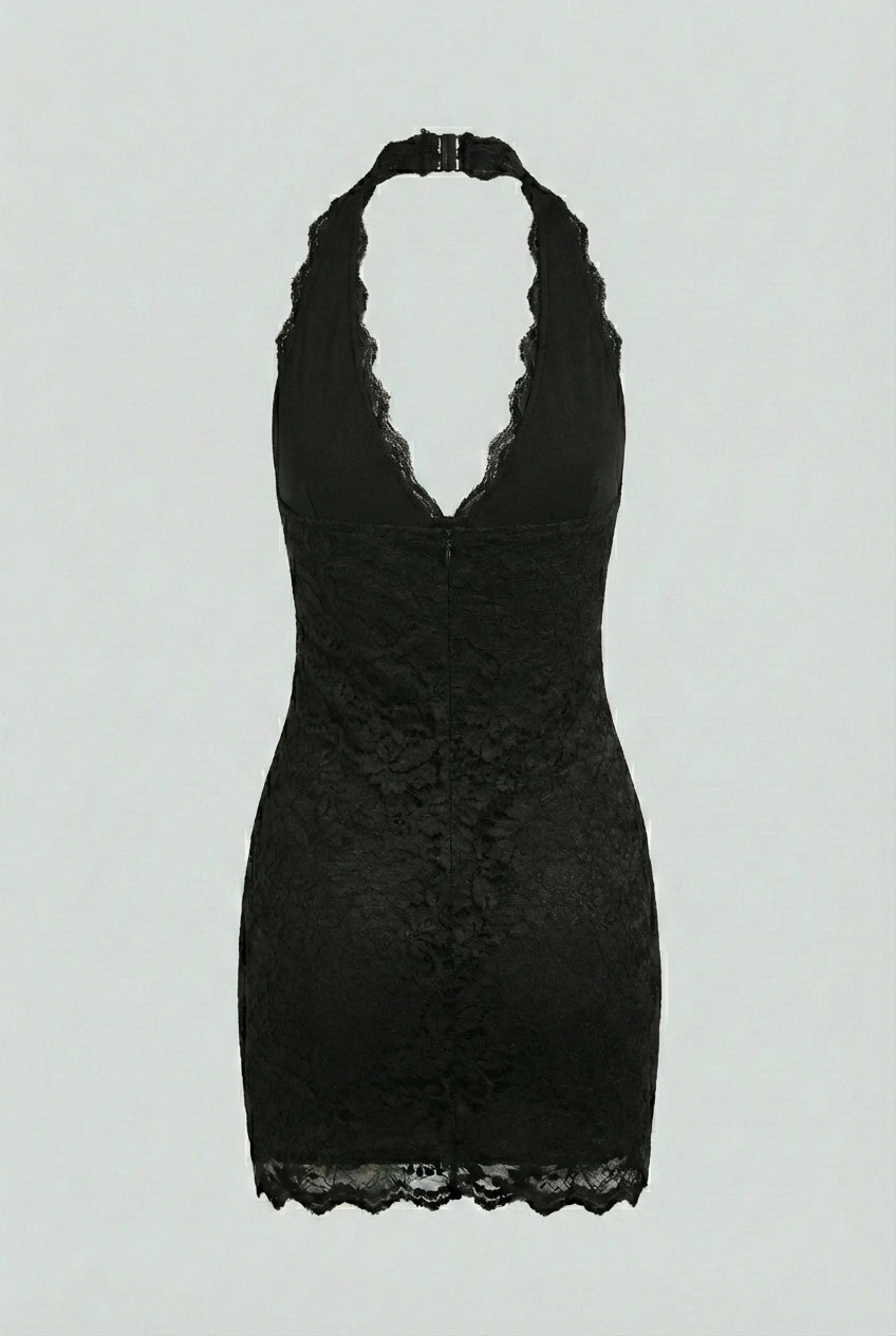 Isabella | Elegant Lace Mini Dress with Comfortable Fit - Lumina