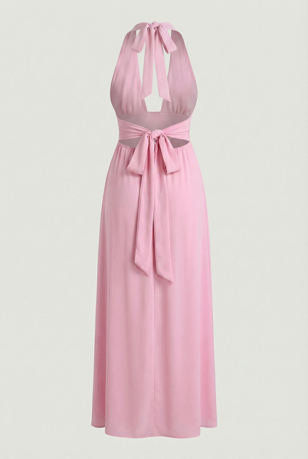Isabella | Elegant Pink Dress with Versatile Cut - Lumina