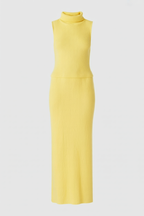 Isabella | Elegant Yellow Knit Skirt and Top Set with Flattering Fit - Lumina