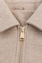 Isabella | Modern Cropped Zip-Up Jacket with Pockets - Lumina