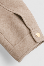 Isabella | Modern Cropped Zip-Up Jacket with Pockets - Lumina