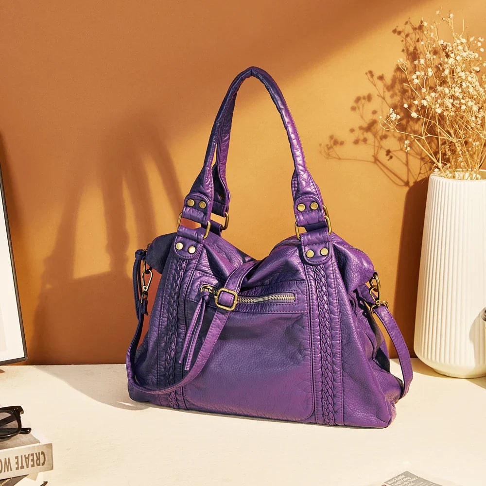 Isabella | Retro-Chic Unisex School Bag with Spacious Design - Lumina