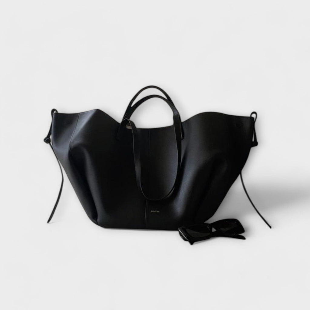 Isabella | Sculpted Minimalist Tote Bag with Spacious Design - Lumina