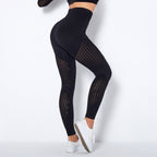 Isabella | Sculpting Black Compression Leggings for Active Lifestyle - Lumina