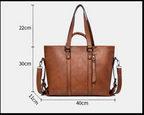 Isabella | Soft Versatile Carryall Tote with Spacious Design - Lumina