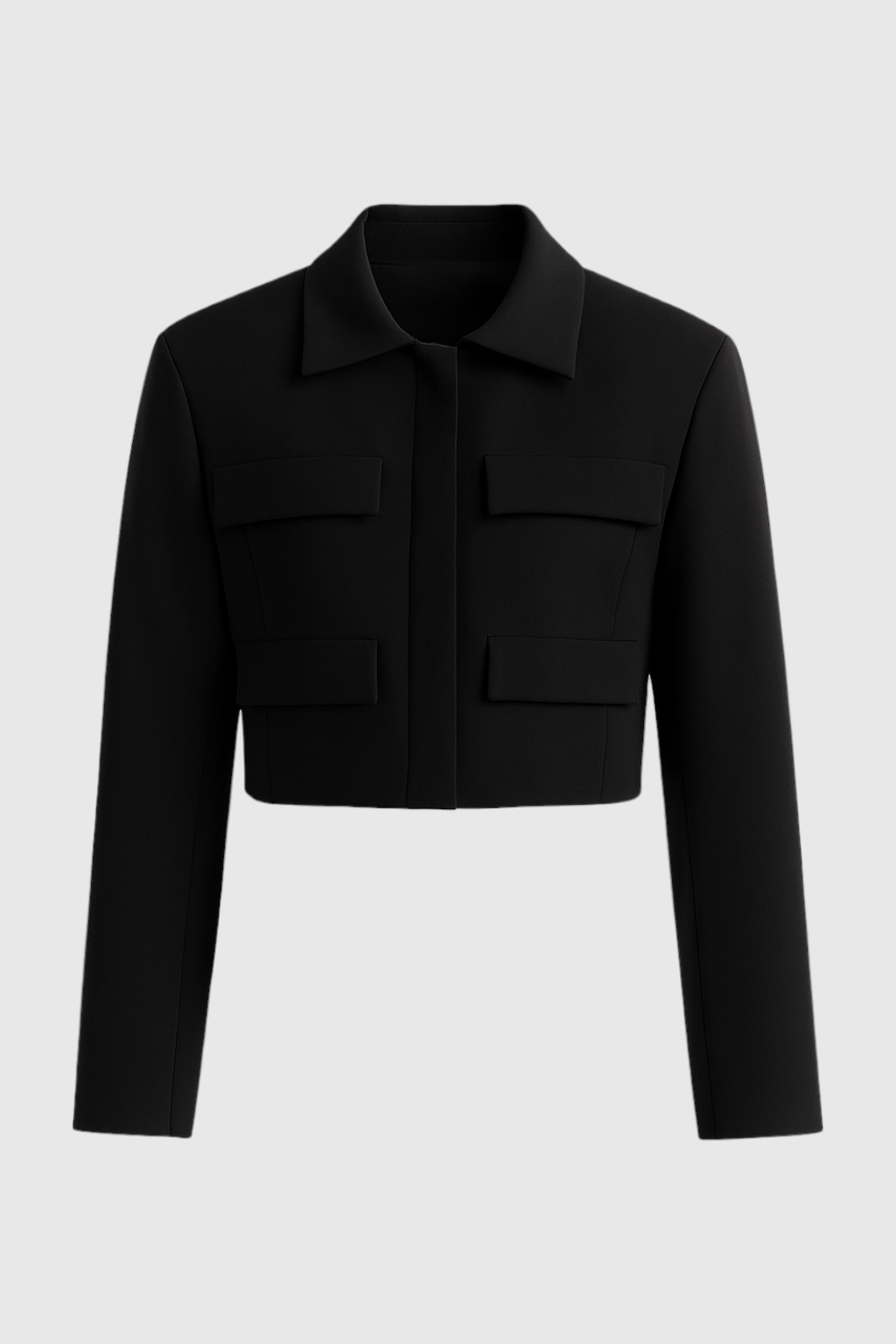 Isabella | Trendy Cropped Jacket with Tailored Fit - Lumina