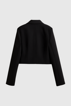 Isabella | Trendy Cropped Jacket with Tailored Fit - Lumina