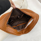 Isabella | Unique Woven Eco-Leather Design Shoulder Bag - Lumina