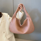 Isabella | Unique Woven Eco-Leather Design Shoulder Bag - Lumina