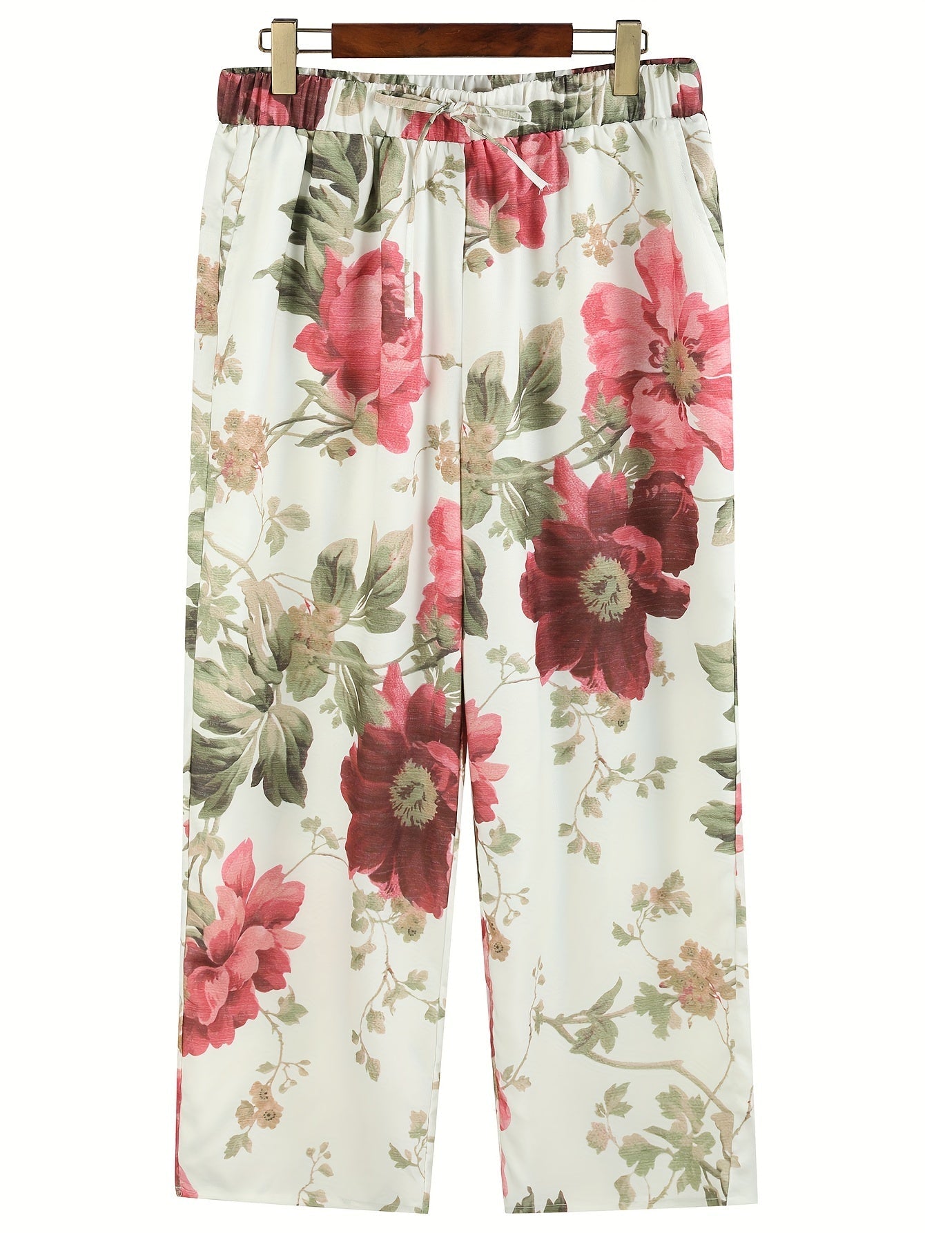 Isabella | Vibrant Cropped Trousers with Flattering Fit - Lumina