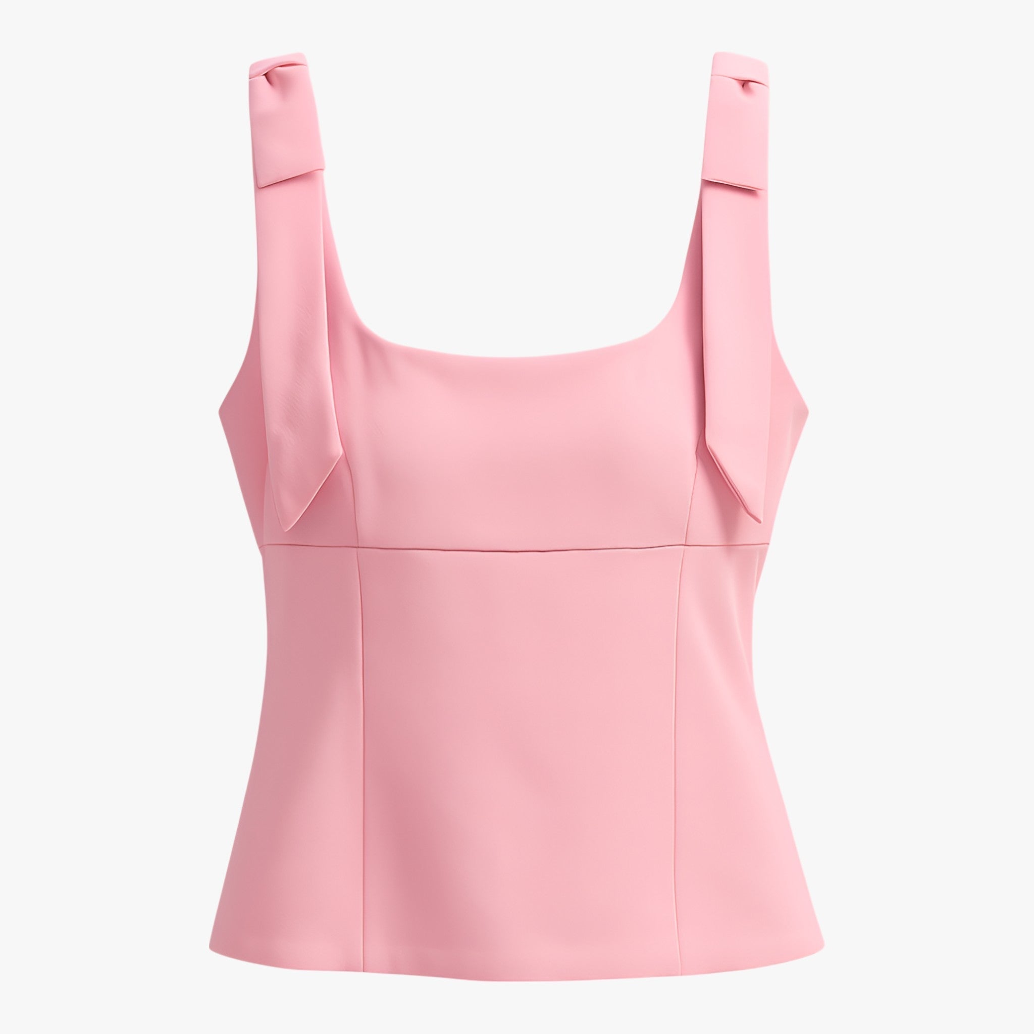 Isabella | Vibrant Pink Cami Top with Playful Bow Detail - Lumina