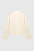 Isabella | Vibrant Yellow Casual Bomber Jacket with Zipper - Lumina