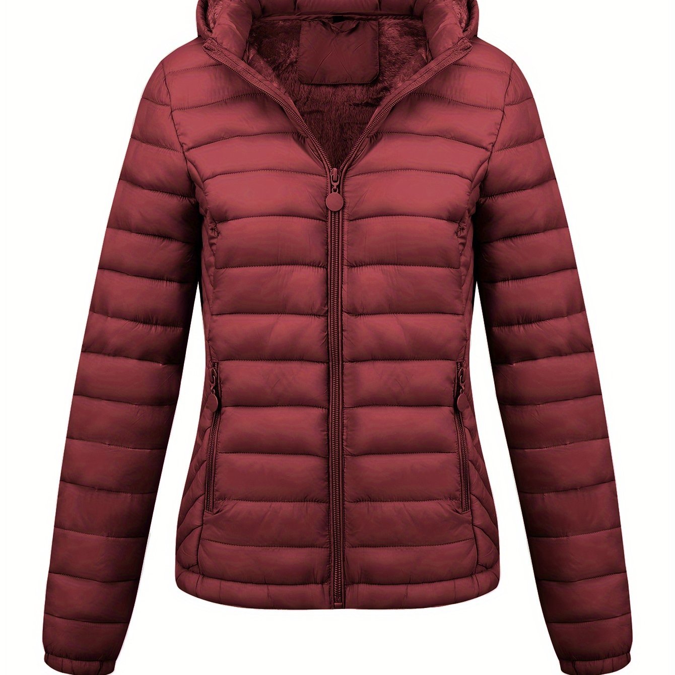 Isla | Lightweight Quilted Hooded Puffer Jacket with Fleece Lining - Lumina