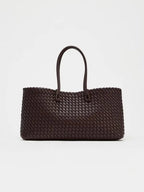 Lindsay | Elegant Woven Design Tote Bag with Ample Space - Lumina
