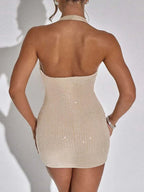 Nova | Sequin Bodycon Mini Dress - Lumina