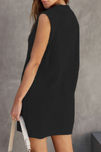 Nova | Knitted Sweater Dress Sleeveless - Lumina