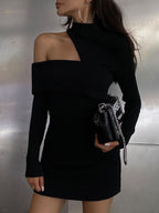 Nova | Off-Shoulder Bodycon Dress - Lumina