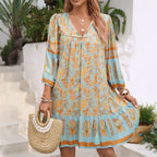 Isabella Celeste Moonlight | Boho Dress - Lumina