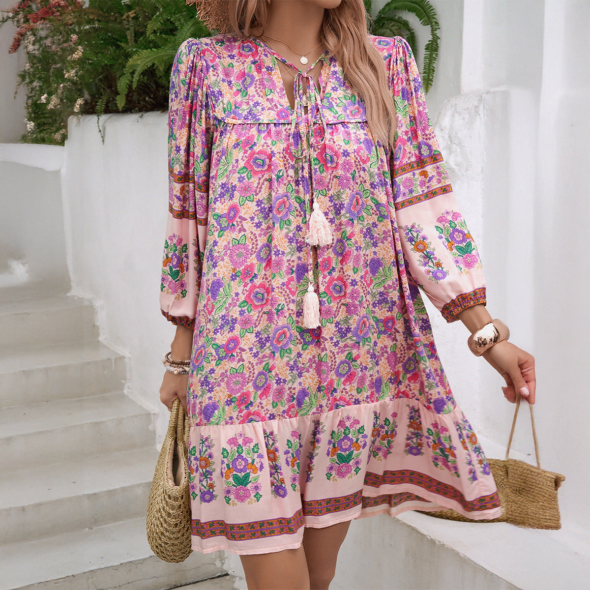 Isabella Celeste Moonlight | Boho Dress - Lumina