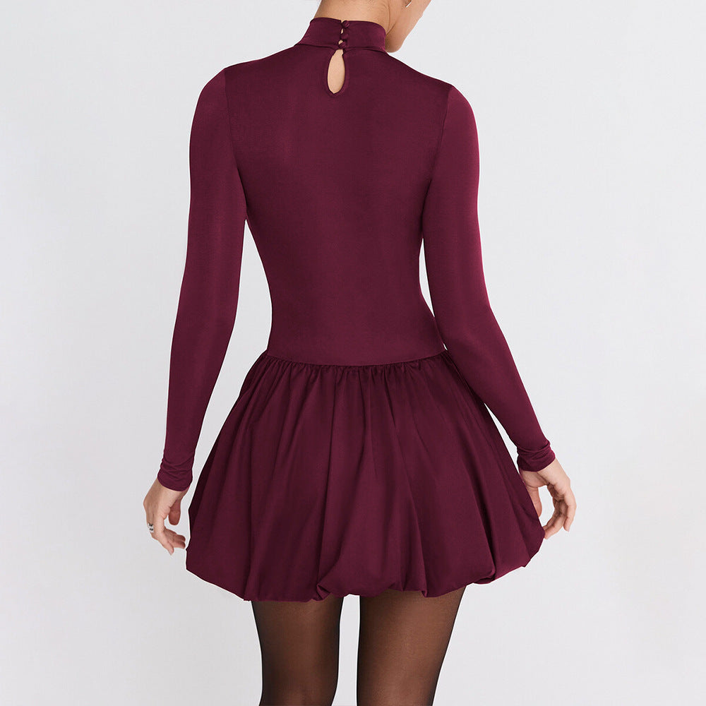 Nova | A-Line Mini Dress Slim Fit - Lumina