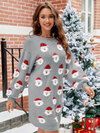 Elara | Sweatshirt Dress Loose Fit - Lumina