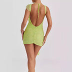 Astra | Bodycon Dress Sleeveless Backless - Lumina