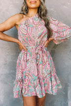 Astra | One-Shoulder Mini Dress - Lumina