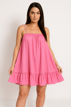 Nova | Lightweight Cotton Sundress - Lumina