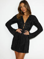 NovaFusionX | Bodycon Mini Dress - Lumina