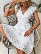 IsabellaRose | A-Line Midi Dress - Lumina