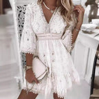 Isadora Moonlight Muse | V-Neck Dress - Lumina